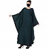 Designer kaftan with umbrella like sleeves- Bottle Green Designer kaftan with umbrella like sleeves- Bottle Green